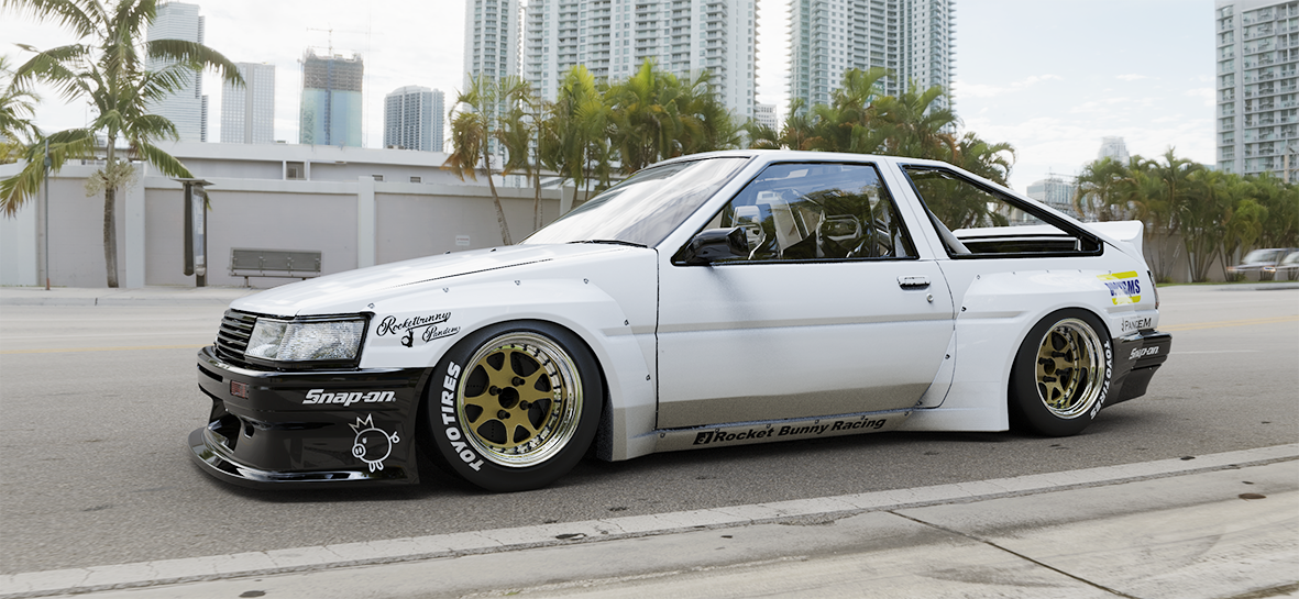 AE86 LEVIN / TRUENO  DUCKTAIL Ver.